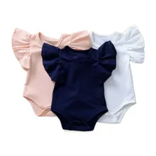 

Newborn Body Suit Todder Clothes Set Baby Girl Cotton Short Sleeve Bodysuit Kid Clothes Set Girls Sunsuit Infant Clothing