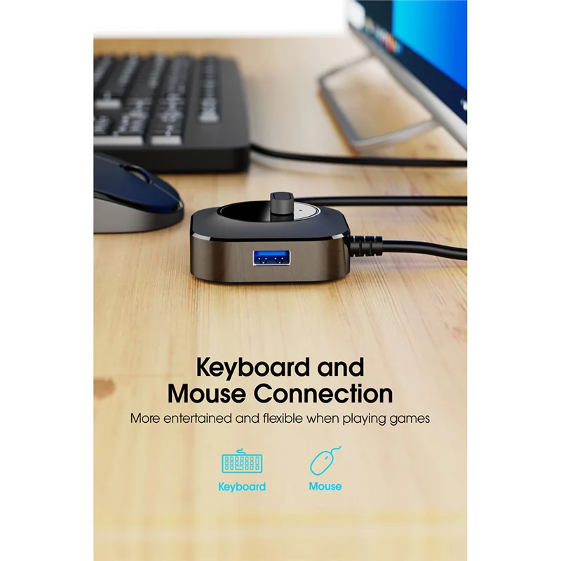 USB Hub USB 3.0 Hub Splitter Adapter 4 Ports Speed Mini Multiple 3 Hab USB3.0 HUB 4Port USB-Hub Expander for PC
