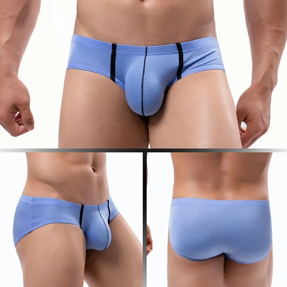 Man Bulge Pouch Underwear for Boy Soft Super Big Penis U-Convex Boxers Elastic Dick Bag Lingerie for Enhance Panties Sexy Briefs