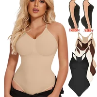 Bodysuit Shapewear Women Full Body Shaper Tummy Control Butt Lifter Corset Tank Tops Abdomen Slimming Waist Trainer Underwear