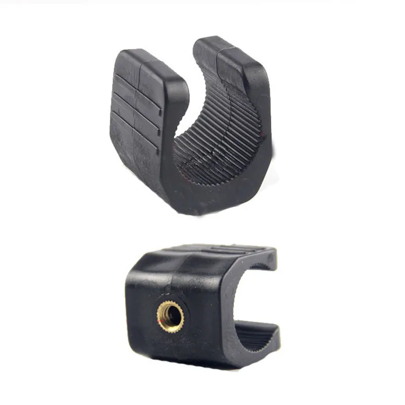 Universal U Shaped Bike Flashlight Mount Holder Arm Mount Bracket Light Lamp Torch Clip For Tripod Clamp Bicycle Parts 1pc