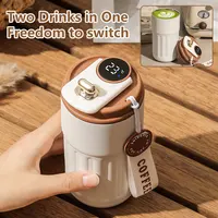 Smart Thermos Bottle Water with Digital Display Temperature Thermos Coffee Mug Stainless Steel Thermos Cup 2