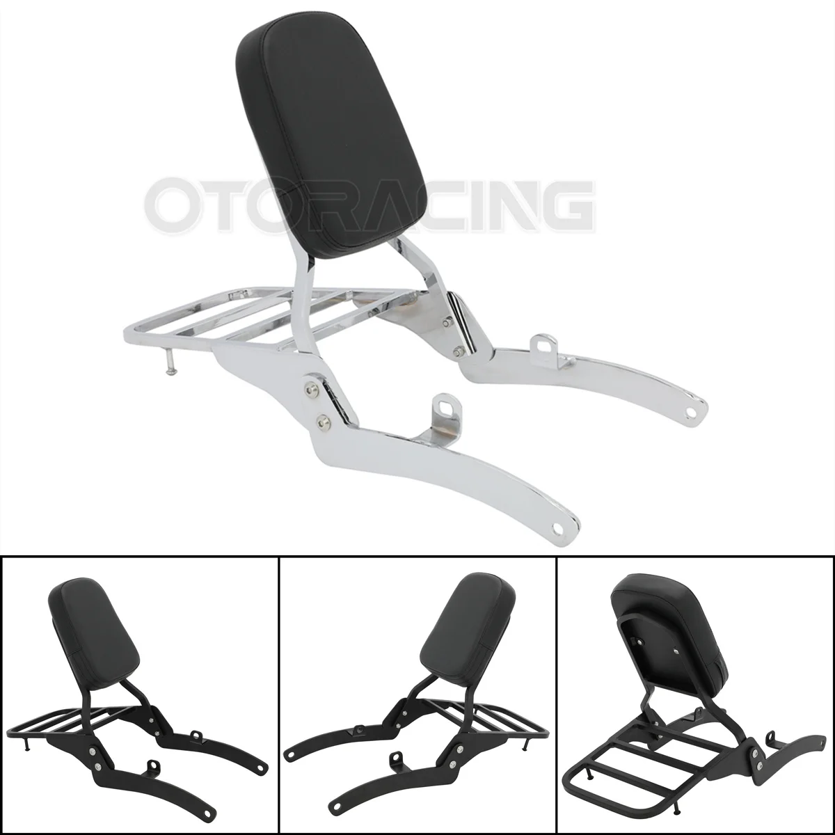 Respaldo Trasero Para Motocicleta Barra Sissy Portaequipajes Para respaldo-trasero-para-motocicleta-barra-sissy-portaequipajes-para