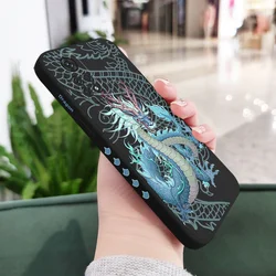 Lucky Dragon Silicone Phone Case - Stylish Protective Cover for Redmi Note 15ProPlus (Black 1)