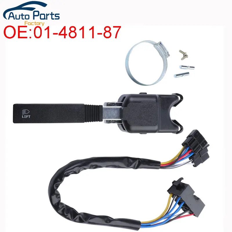 

Новый Поворотный переключатель для автомобильной фары Kenworta T800 Freightliner 01-4811-87 01481187 K3012953 TL3020 K301-295-3 48532