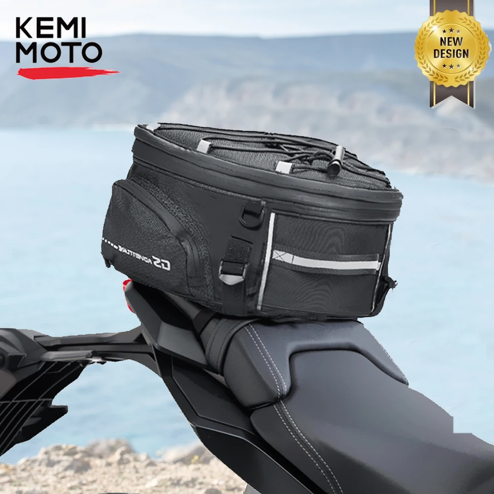 Universal Motorcycles Tail Rear Bags Luggage For YAMAHA MT 07 MT09 For