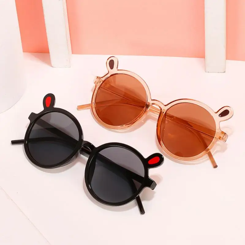 Cartoon Dinosaur Sunglasses Cute Children Eyewear Multi-color Glasses Wear-resistant Summer Outdoor Round Kids Sun Glasses