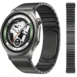 Elegant 22mm Stainless Steel Metal Watch Band - Comfortable and Stylish Bracelet Strap - 22mm Width (Gray)