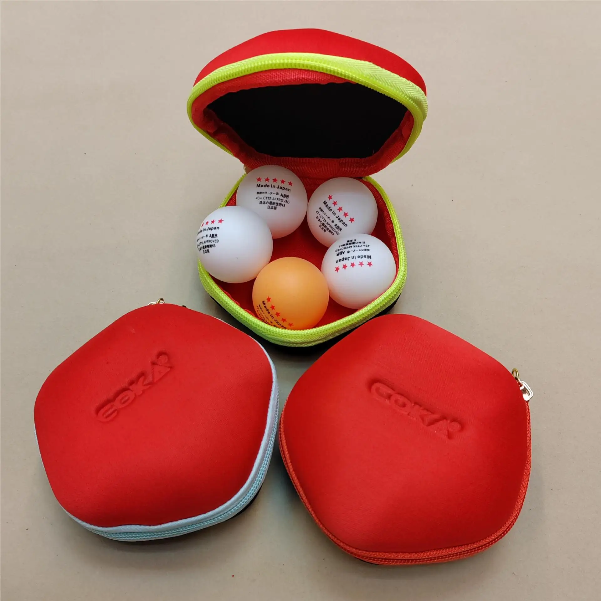 Description Picture 5 of item5Pcs ABS Plastic Table Tennis Balls 3 Star 2.8g 40mm Table Tennis Training Balls Professional High Elasticity Table Tennis Balls