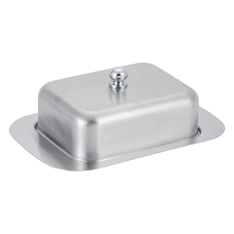 Butter Storage Box Serving Tray Stainless Steel