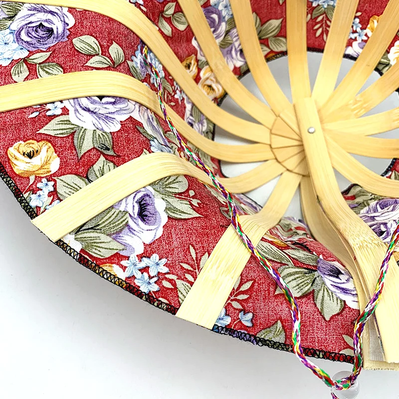 Spring And Summer Sun Shading Bamboo Fashion Foldable Multifunctional Beach Tourism Fan Hat Caps Japanese Decor_voghion.com