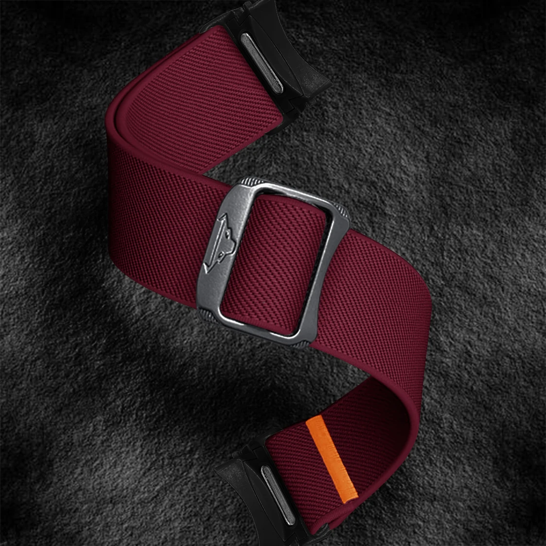 Elastic Nylon No-Gaps Smartwatch Band Strap