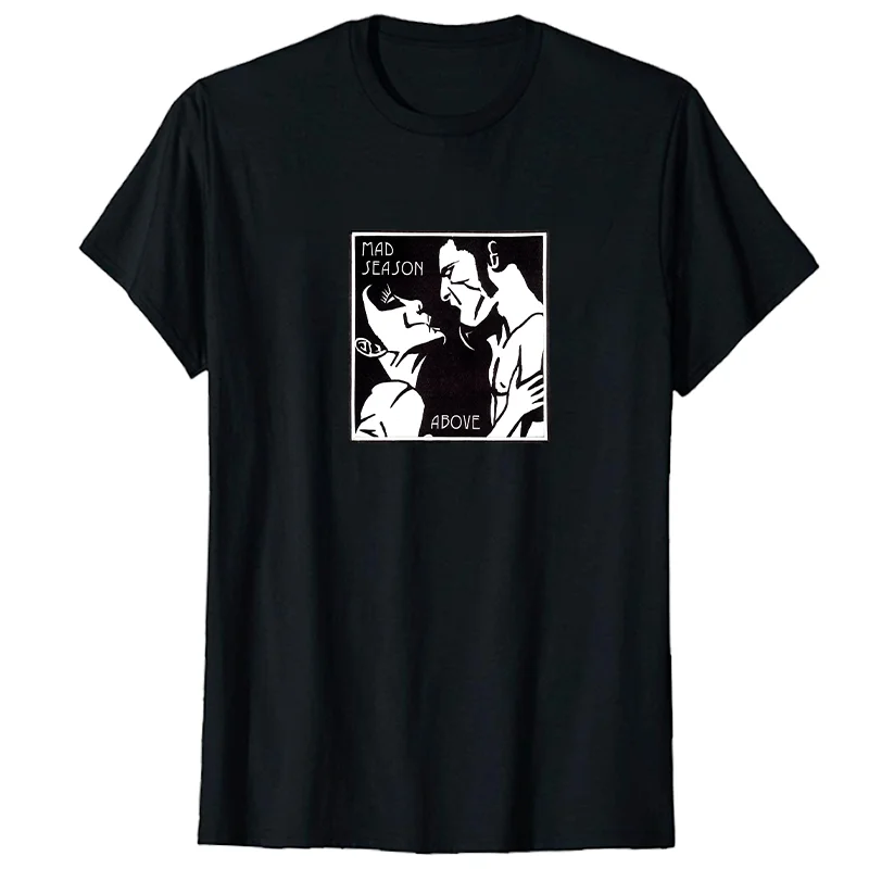 

Chains layne Staley Oop Mad Season Tour graphic t shirts Short Sleeves T-shirt Summer Harajuku Breathable printing Men clothing