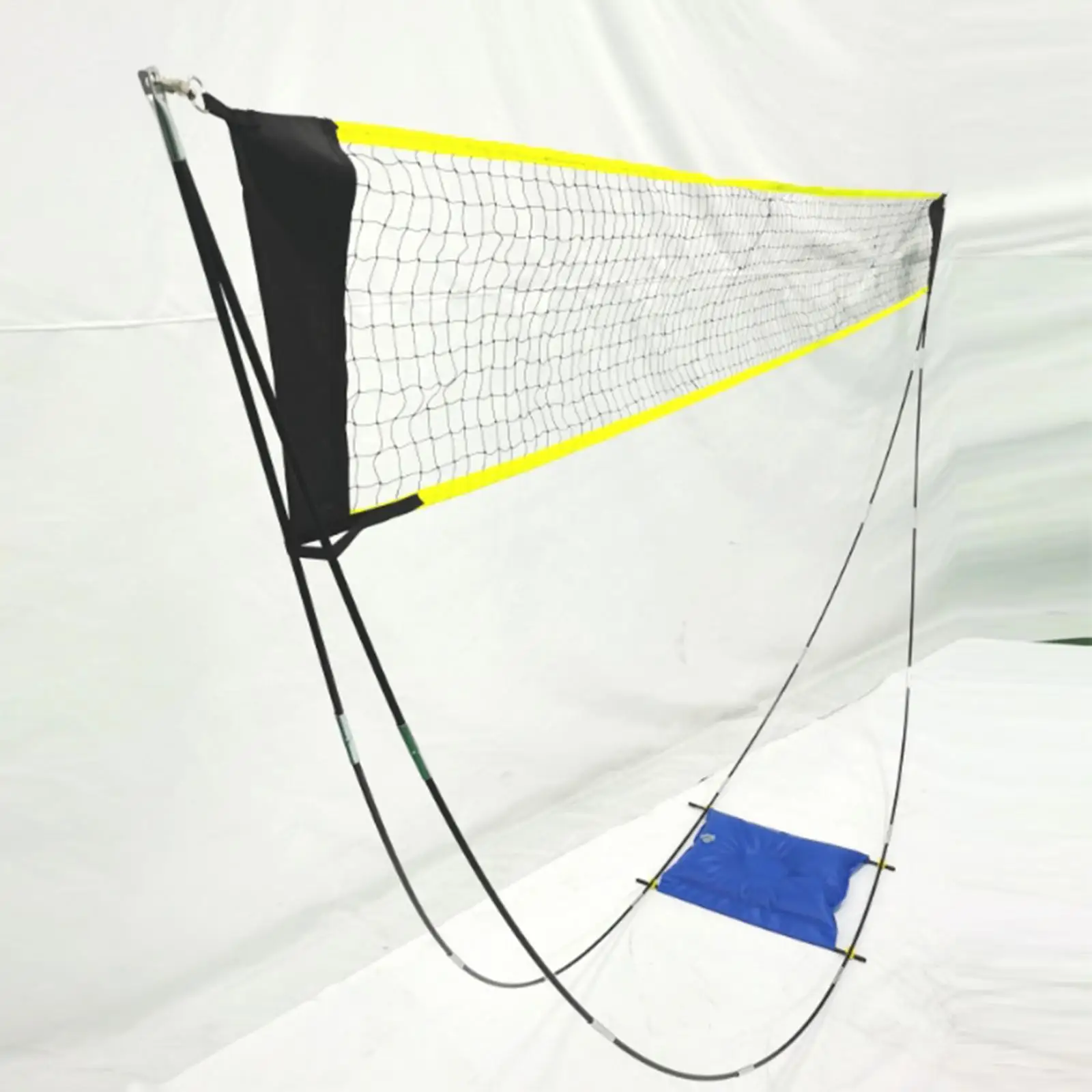 Portable Badminton Net Set Included Carry Bag Portable Tennis Net Beach Net Set for Park Outdoor Training Garden Backyard
