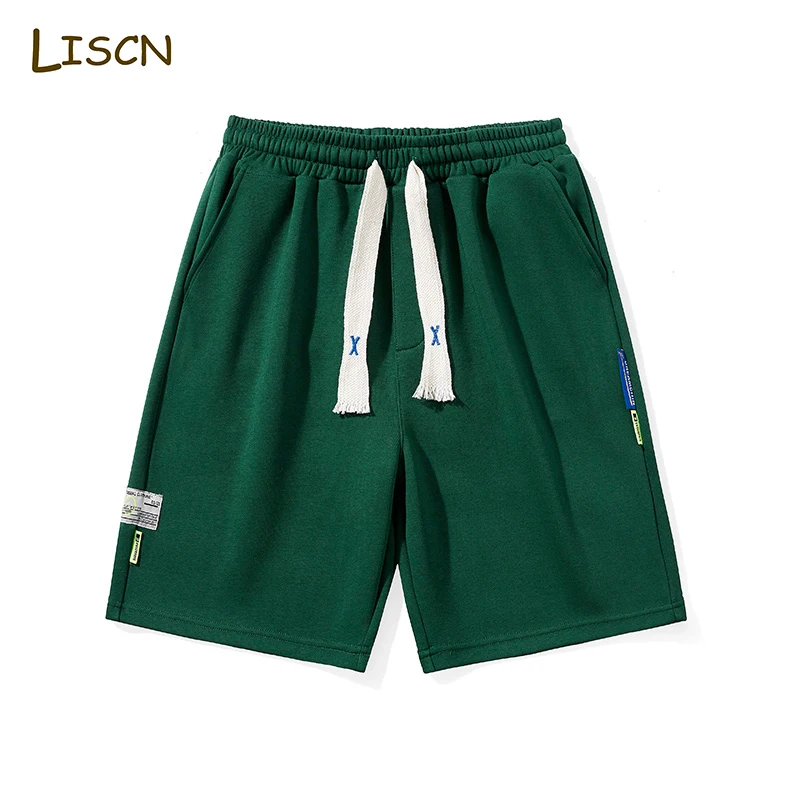 LISCN Men Casual Shorts Men 2023 New Spring Summer Fashion Loose Sports