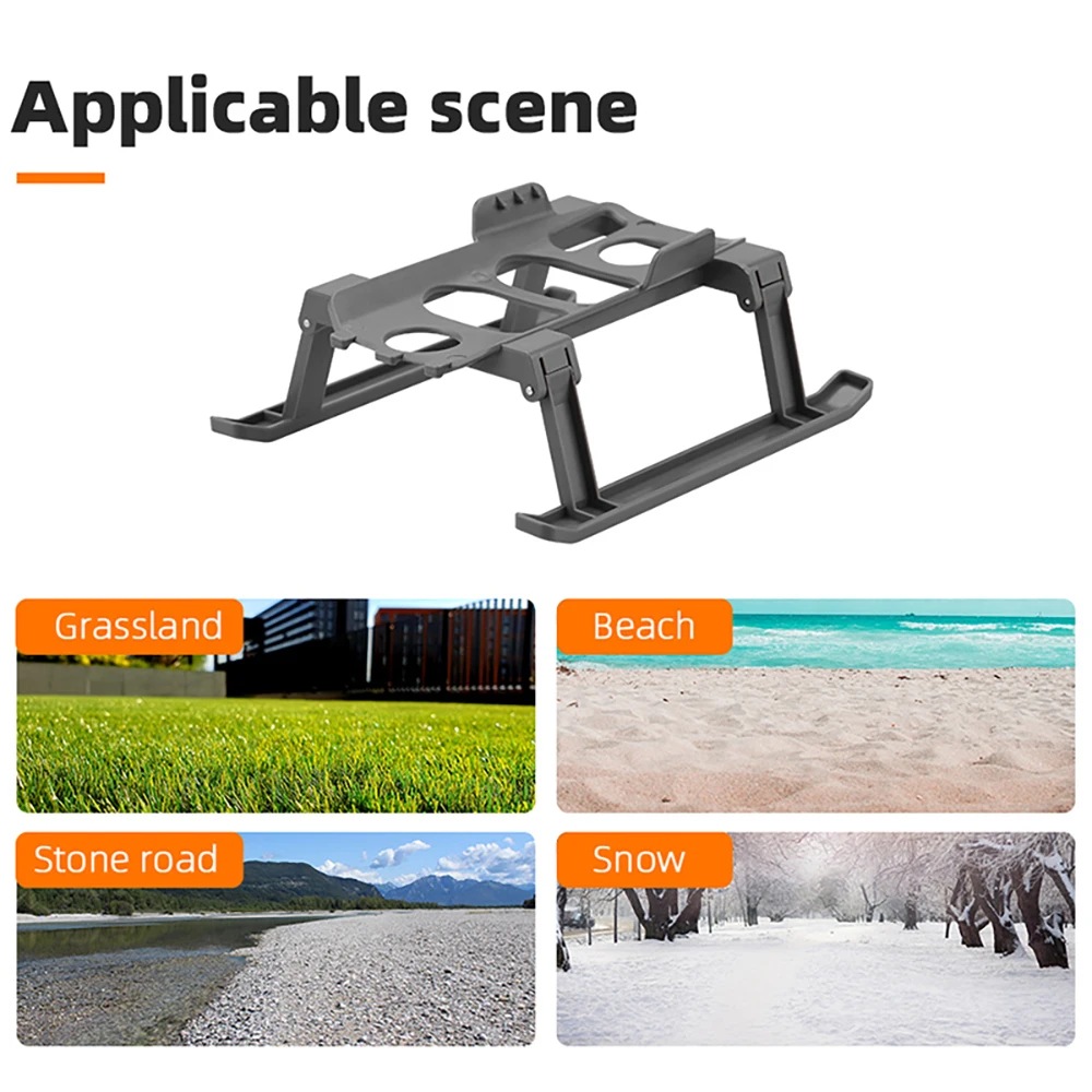 Train d'atterrissage pliable pour DJI Mavic 2 Zoom/Pro - Protection et stabilité