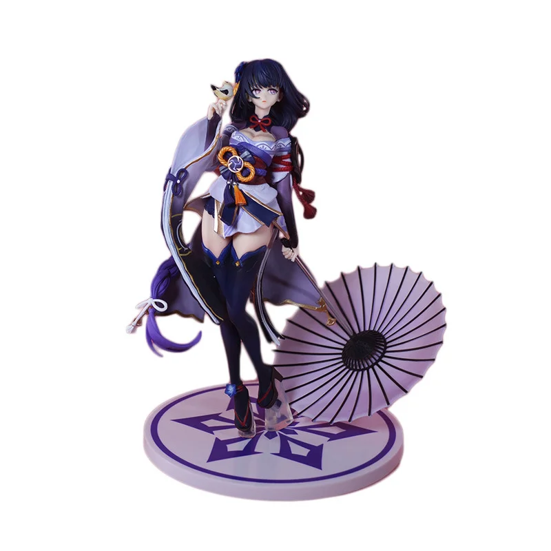 

Genshin Impact Figure 23cm PVC Beelzebul Raiden Shogun Kawaii Ornament Doll Anime Action Figures Collection Toys for Girl Gifts