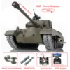 Henglong 1/16 FPV Camera System M26 Pershing RTR RC Tank 3838 With Barrel Retractable 7.0 Upgraded Ver As Boys Christmas Present 5