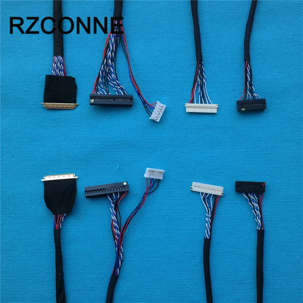 Cabo Universal Lvds Cabo de 30 Pinos e 20 Pinos para Controle de Painéis de Led e Tela Lcd de 14 Polegadas e 55 Polegadas - Imagem 3