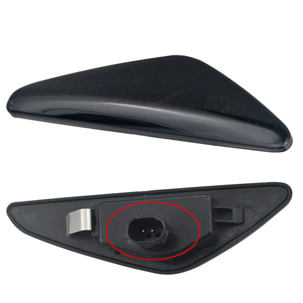 2pcs Dynamic LED Side Marker Light For BMW E46 2D 2003-2006 325Ci 330Ci Coupe Co