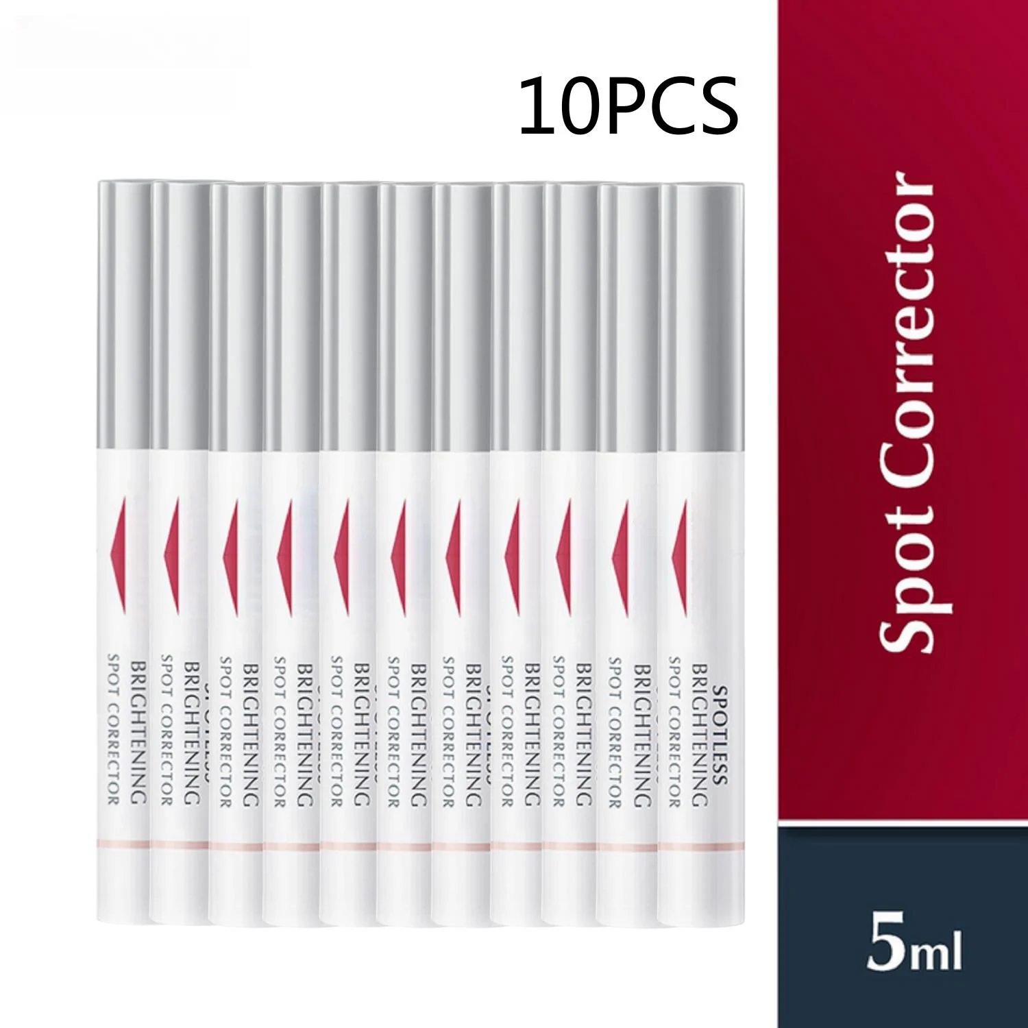 

10PCS Original Spotless Brightening Serum Spot Corrector Whitening Face Serum Prevent Hyperpigmentation Reduce Dark Spots 5ml