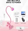 LED Nail Lamps 3W Flexible Gooseneck Lamp Quicky Dry Nail Manicure Dryer Gel Polish Curing Light for Gel Nails 4