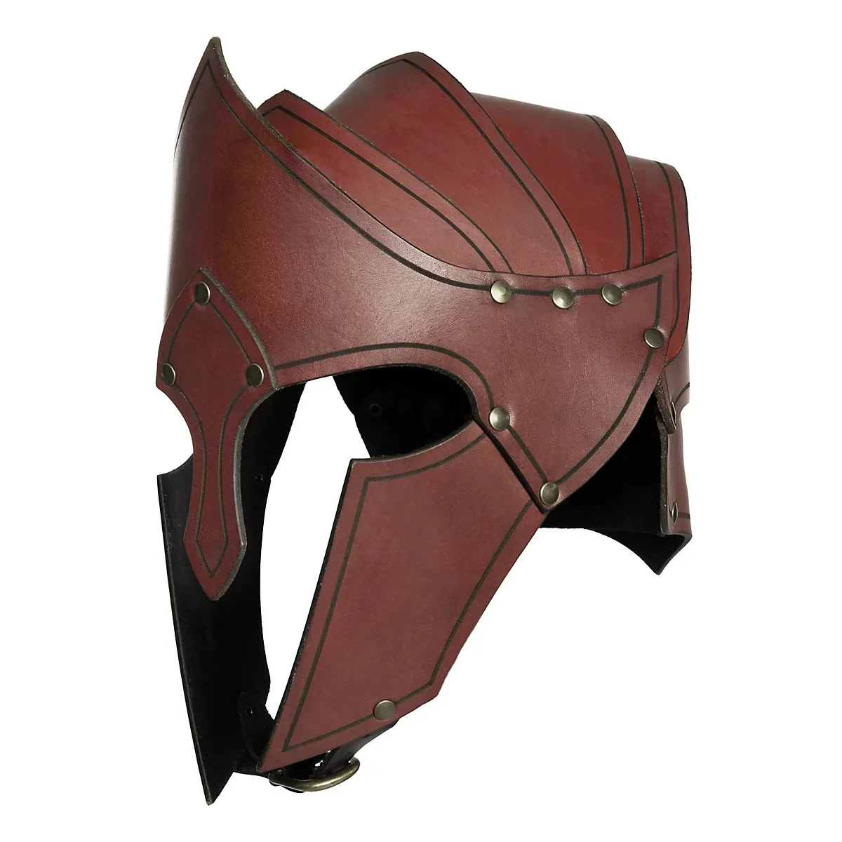 Armadura de cuero PU de caballero Retro Medieval para hombres, armadura de  pirata, soldado Vikingo, cuerno