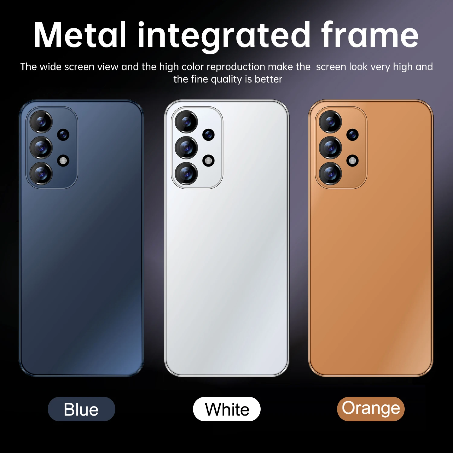 A73 Phone,Smartphone Android,6.8 inch,8GB RAM,256GB ROM,Dual SIM,Mobile phone,Google Play Store,13+32MP,6800mAh,Cellphones 2