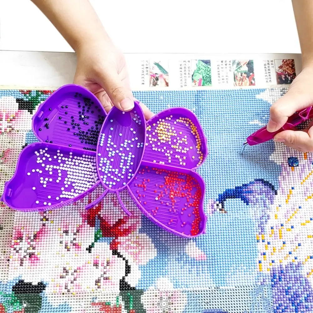 Butterfly Grid Drill Diamond Art Tray