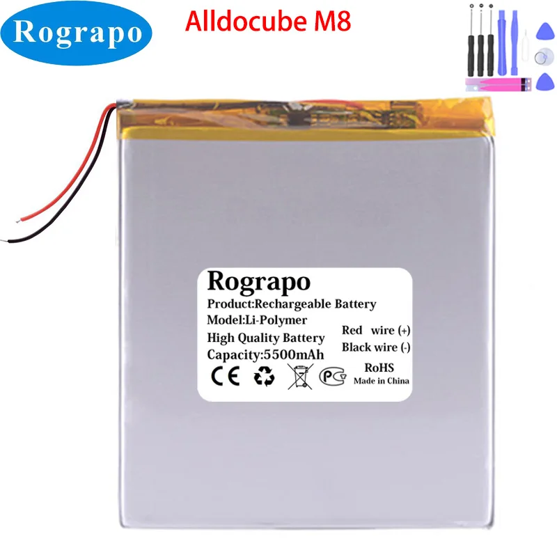 Nuova Batteria Per Tablet Pc 3.8V 5500Mah Alldocube Cube M8
