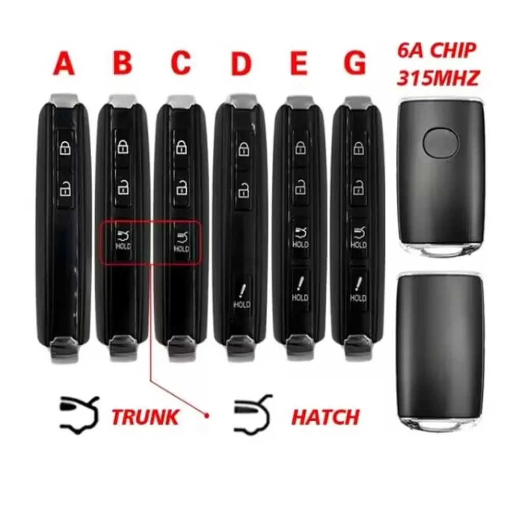 DIYKEY Model: SKE11D-01 WAZSKE11D01 Key Fob 315MHz 6A CHIP For Mazda 3 Mazda3 CX-30 CX30 Keyless Remote
