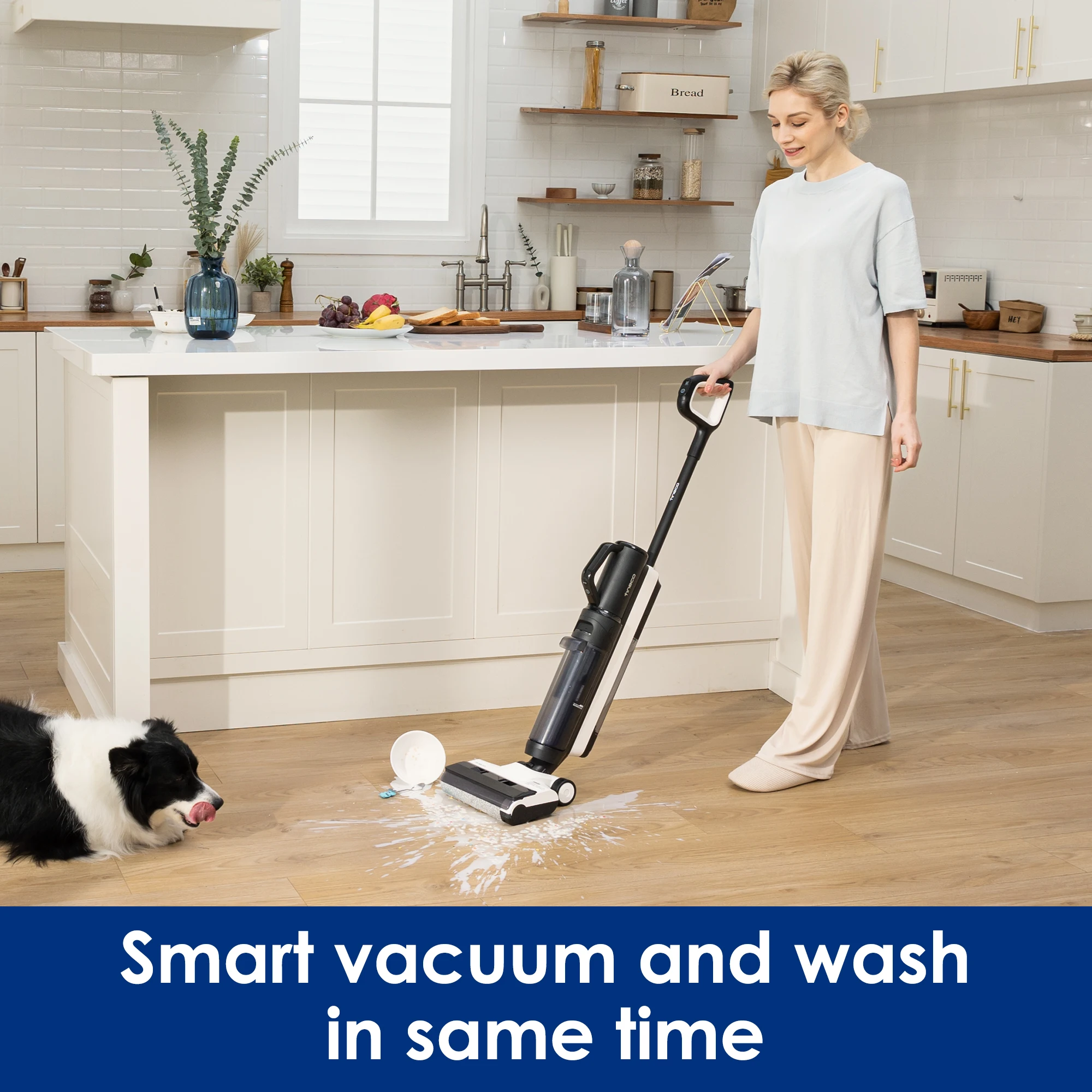 Tineco Floor One S3 Ultra Cordless Wet/Dry Upright Vacuum & Hard Floor