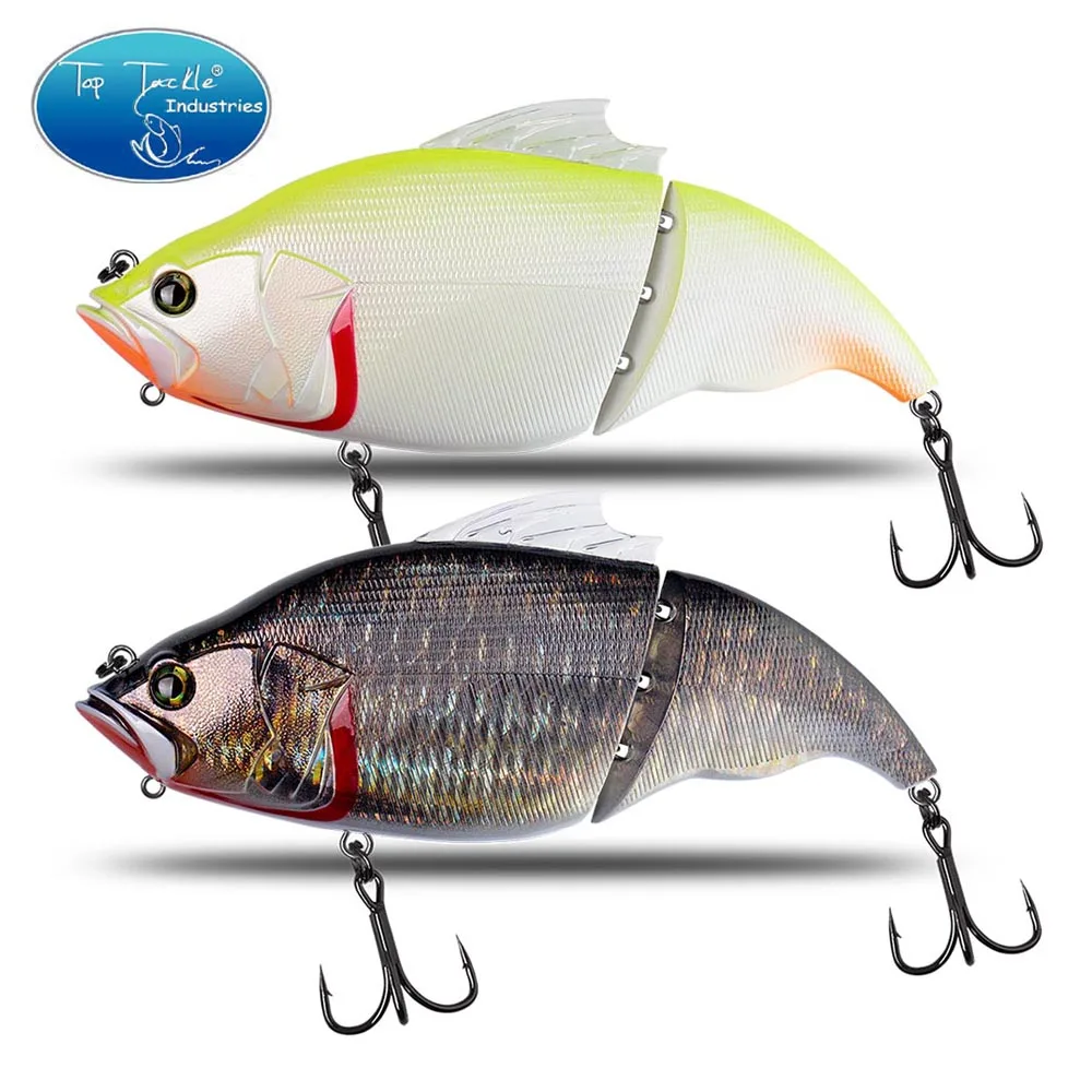 Esche da pesca con esche artificiali CF 190mm 135g esca galleggiante senza labbra VIB esche rigide Crankbait Wobbler da pesca snodato per la pesca