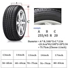 14" 15" inch 4WD 4x4 PVC Leather Spare tire cover For Suzuki Jimny Car Tires Cover Case Bag Waterproof Dust-proof accessories 6