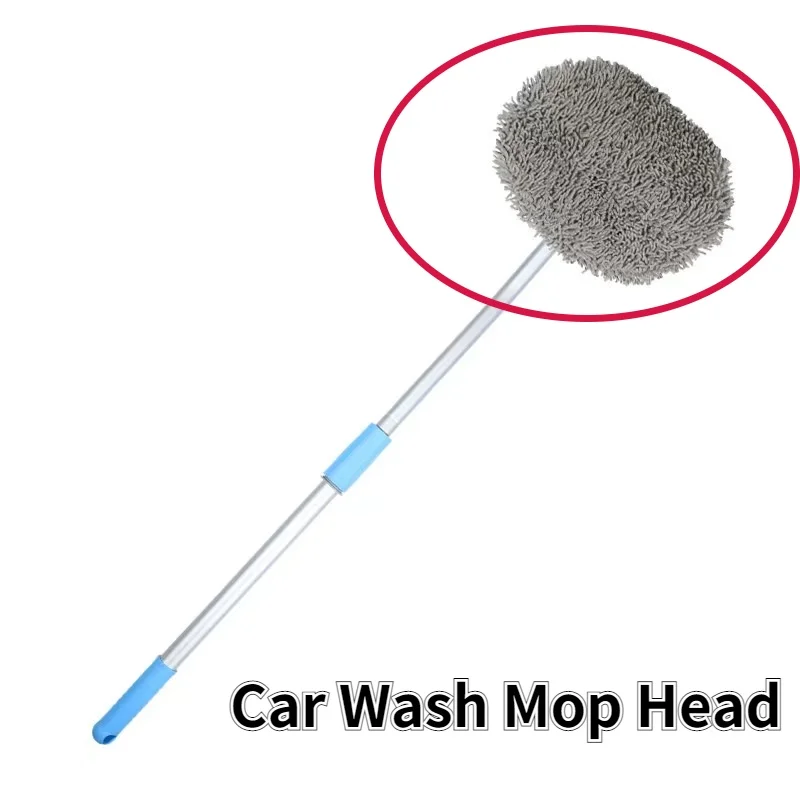 

Car Wash Brush Mop Telescoping Car Cleaning Brush Pole Cleaning Accessories for Washing Dusting Polishing Vehicle Car
