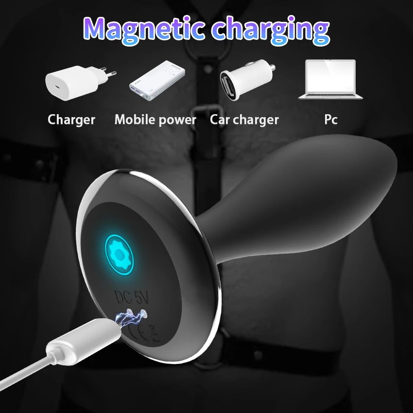 Anal Plug Vibrator For Men Prostate Massage Wireless Remote Control Dildo Butt Plug Vibrators S For Women Adul_voghion.com
