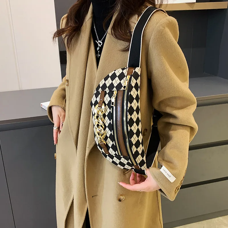 Sac Banane (bumbag) Femme Voyage - Toile, Couleur Argent, Style Pratique Ceinture Portefeuille