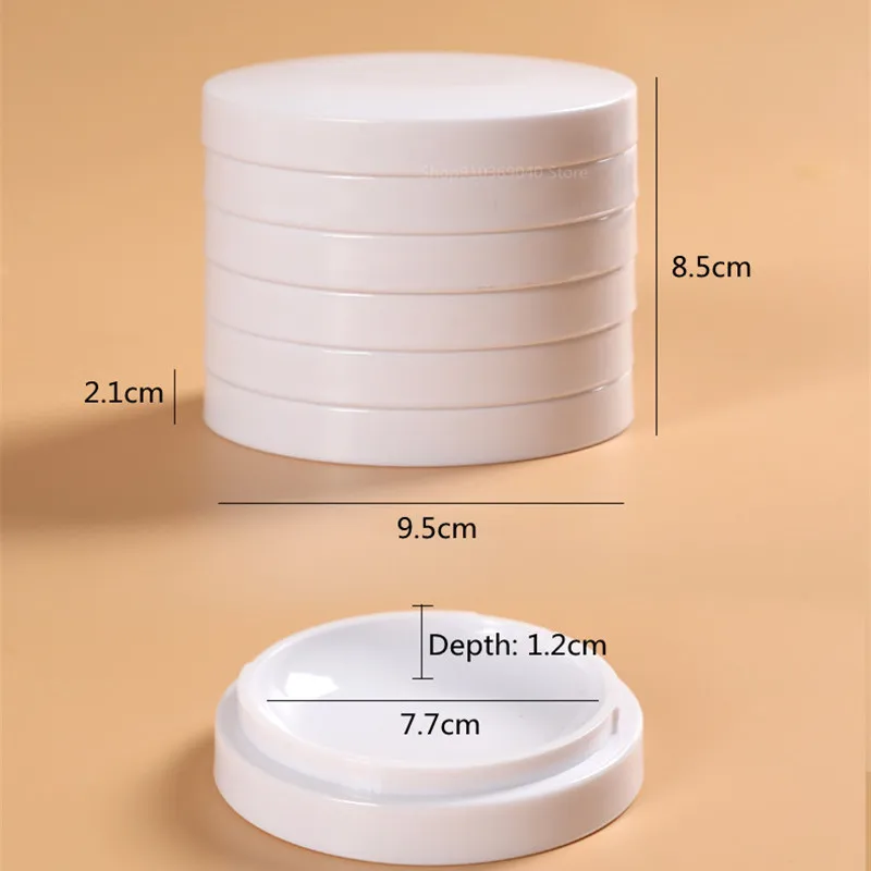 Watercolor Palette Multi-layer Imitation Porcelain Palette with Cover Calligraphy Ink Plate Paint Box Watercolor Painting Art Supplies
