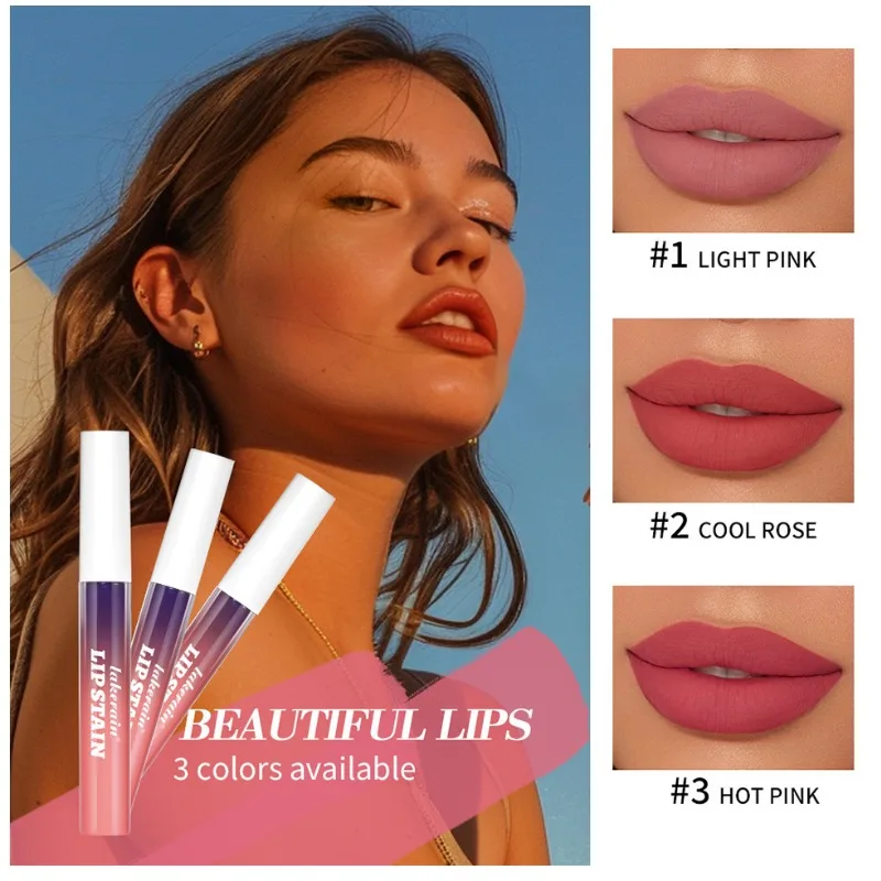 Metallic Tear-Off Lip Stain Matte Tattoo Dyed Lip Tint Peel-Off Liquid Lips Waterproof Lasting No Fading Cosmetics New tools lip tint lip stain