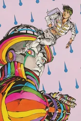 Vivid Japanese Anime Canvas Art - JoJo's Bizarre Adventure Poster - 40X60cm Unframed (5)