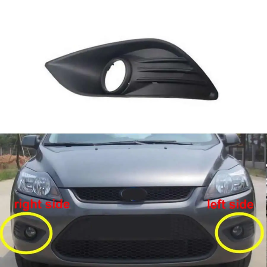 

Чехол для противотумансветильник фары Ford Focus 2013, чехол для противотуманной фары, передний бампер, решетка радиатора, чехол для противотуманной фары с отверстием