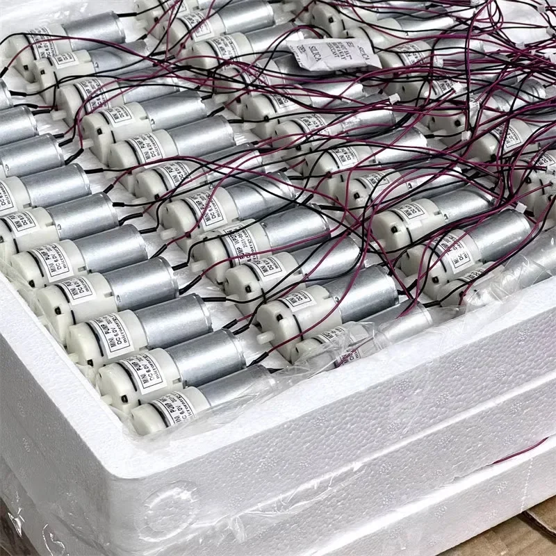 WP27D-6 DC 5V 6V 소형 미니 370 모터 에어 펌프 마이크로 산소 펌프 인플레이터 DIY 전자 혈압계 수족관 어항