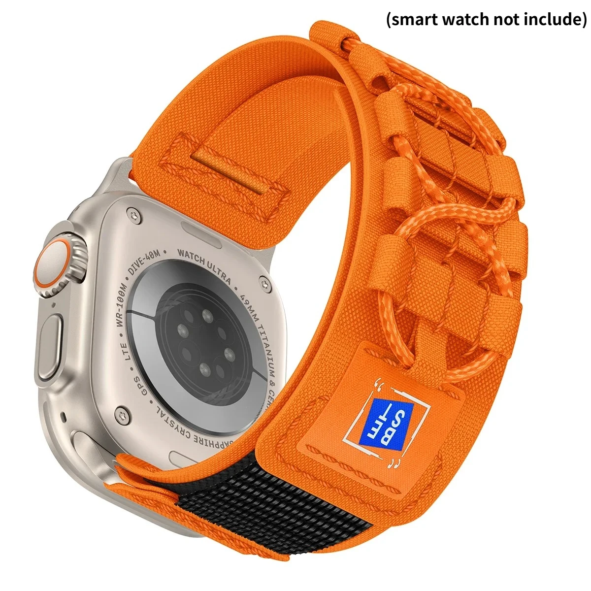 Tactical Sport Nylon Trail Strap for Apple Watch - Durable and Stylish Bracelet for Active Lifestyles