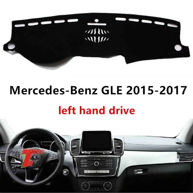 

TAIJS factory Flannel right-hand drive Car dashboard cover for Mercedes/Benz GLE 2015-2017 Left -hand drive