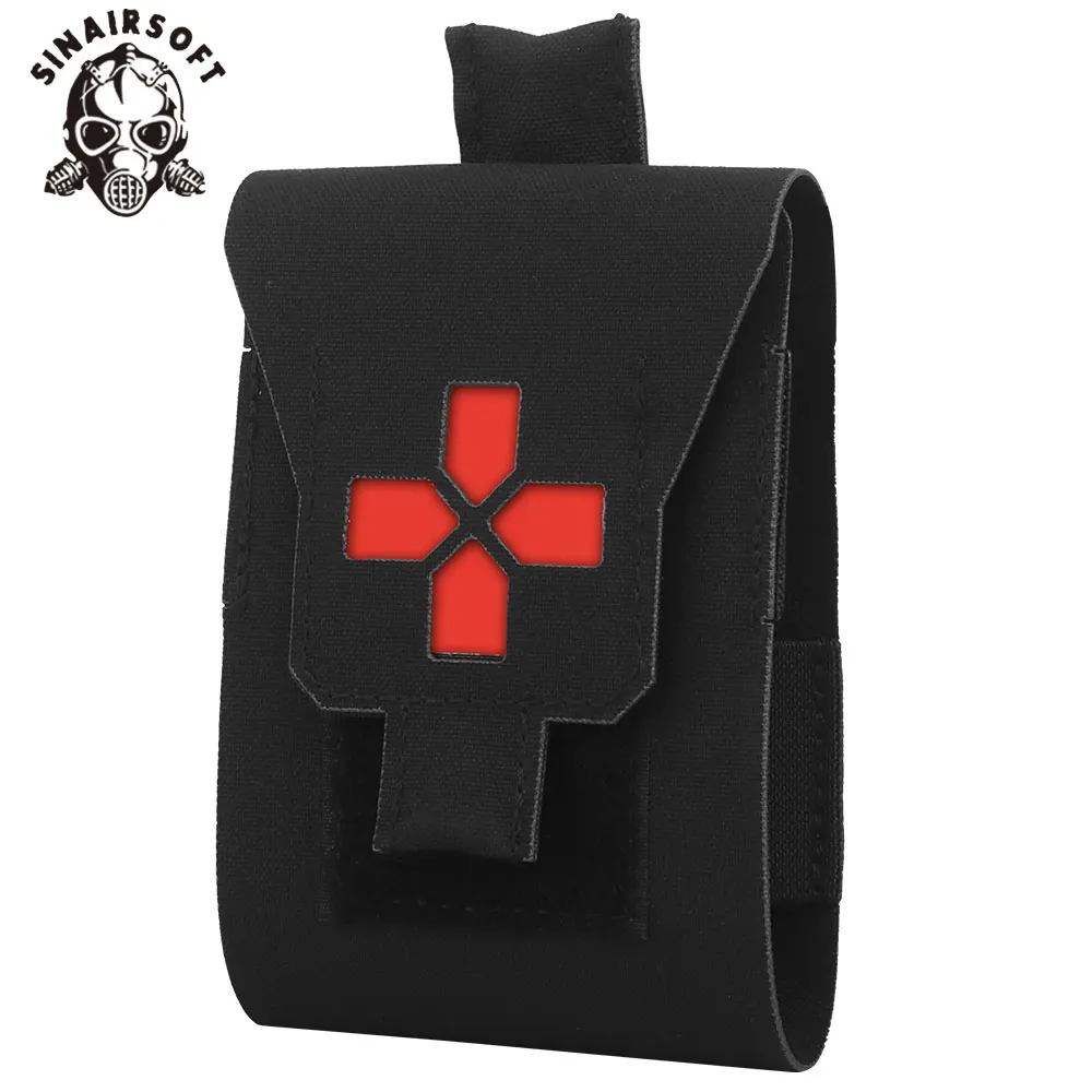 

Tactical Mini Trauma Kit Pouch TKN NANO Portable EDC Pocket Outdoor Survival Emergency Medical Gear Bag IFAK Micro First Aid Kit