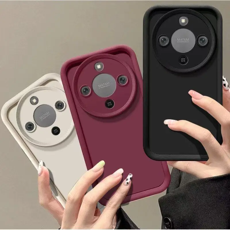 Candy Color Shockproof Soft Silicone Phone Case