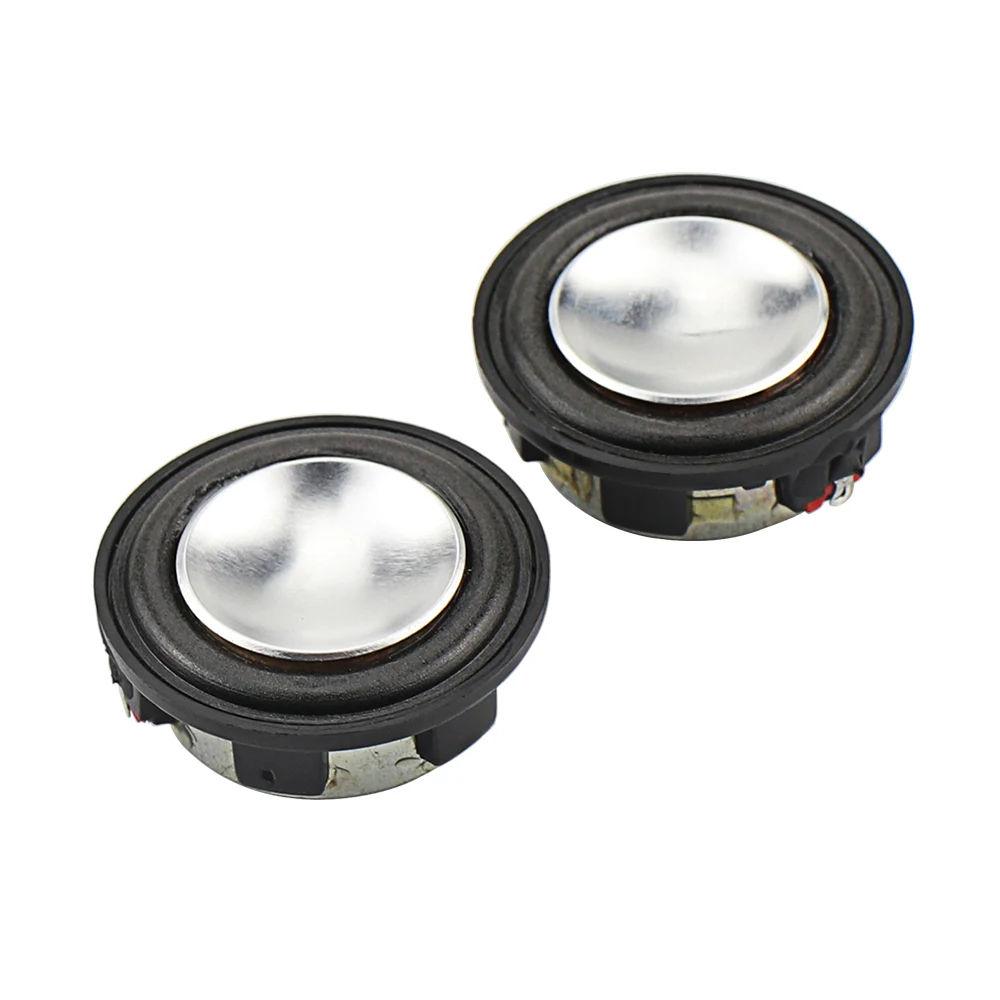 Ghxamp 미니 스피커 34mm 휴대용 풀레인지 스피커 4ohm 3w 초박형 네오디뮴 2019 폼 엣지 Diy 2pcs