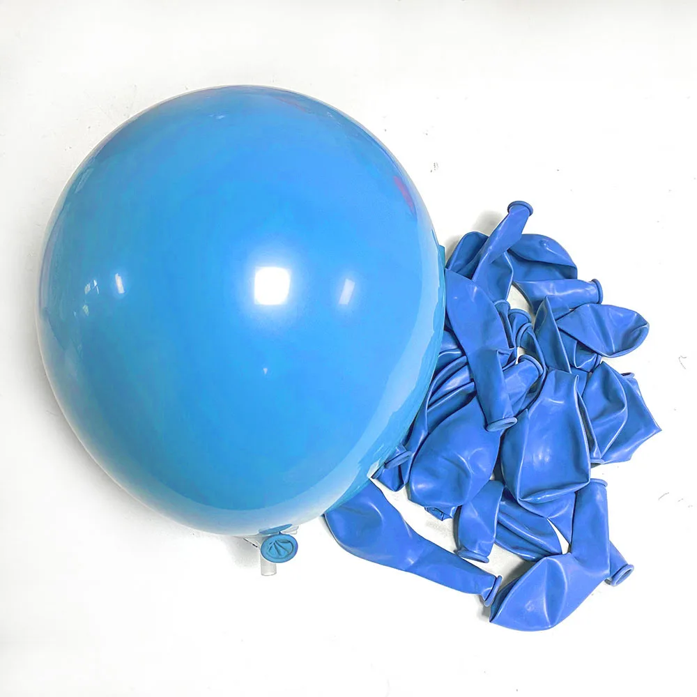 Elegant Dusty Blue Balloons for Birthday and Baby Shower Decor