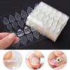 10 Sheets/240 Pcs Waterproof Double-Side False Nails Adhesive Tabs Stickers Press On Fake Nail Tips Jelly Sticker Nail Art Glue 6
