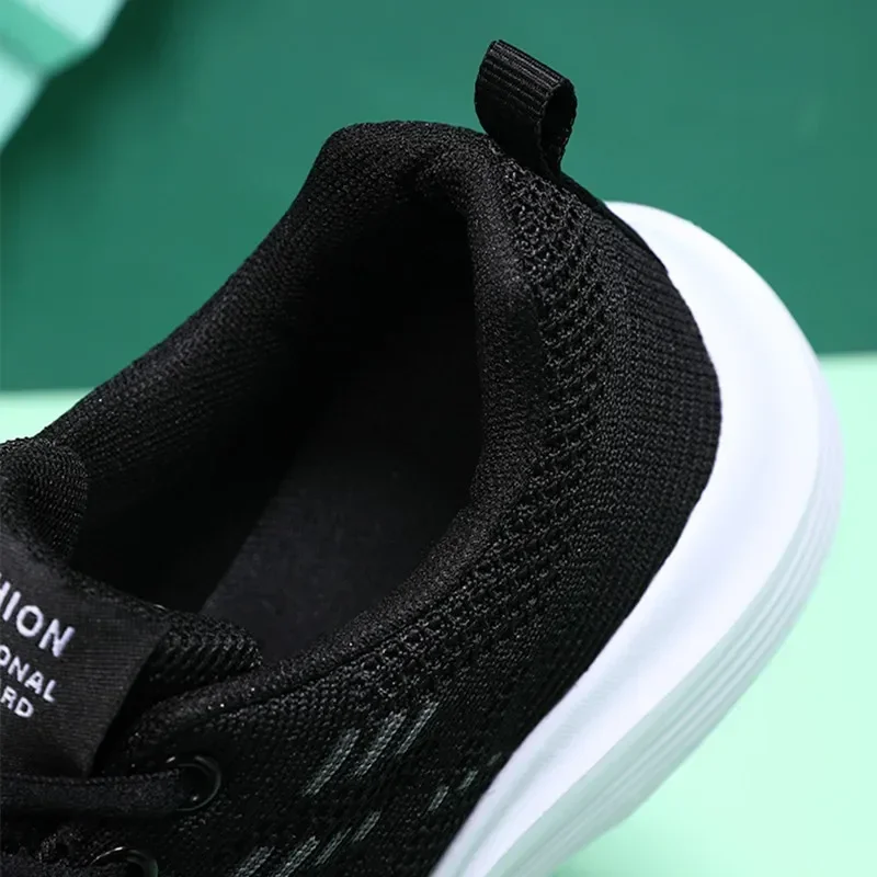 여성 운동화, 러닝화, 에어 메쉬 통기성 부드럽고 가벼운 스포츠 워킹, 조깅 바구니, 여성용 바구니, 앙팡 필레 35-41